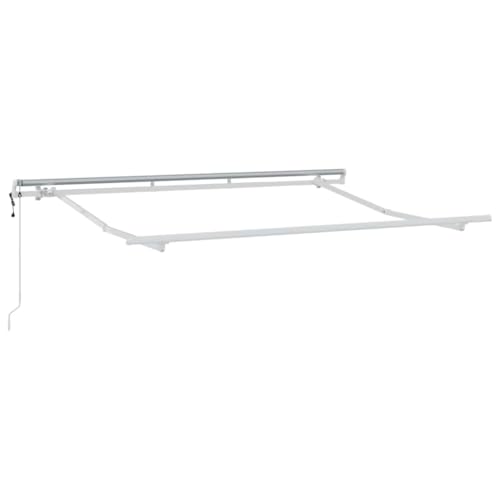 Store rétractable électrique 300x200cm crème en aluminium pour terrasse - 5