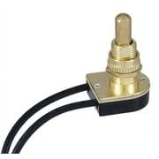 B&P Lamp® On-Off Nickel Canopy Switch
