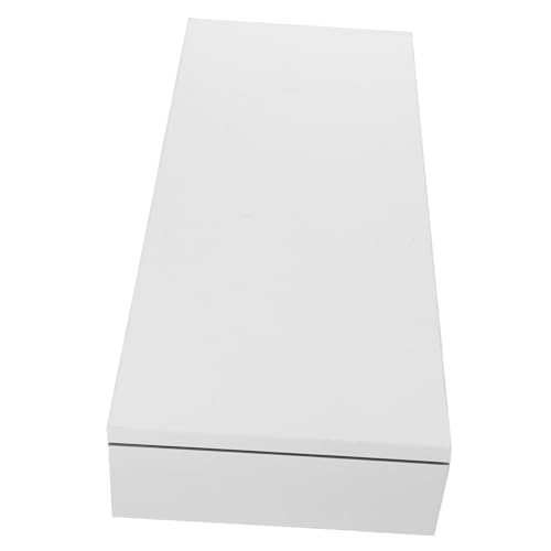 BESPORTBLE Soporte para Monitor Ordenador Blanco Multifunción Estante Elevador de Pantalla Grueso para PC Portátil y Tv Base para Escritorio Casa y Oficina