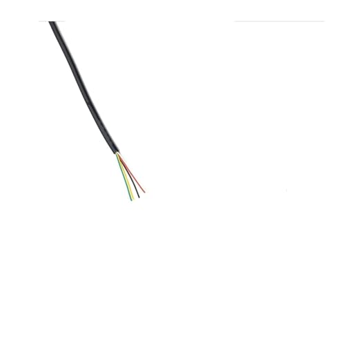Outdoor Extension 2meters UL2464 Signal Audio Cable 28 to 16AWG Power Control Line 2-3-4-5-6-7-8-9-10 Core Tinned Copper Sheathed Wire Solar sheathed(24AWG,5 Core)