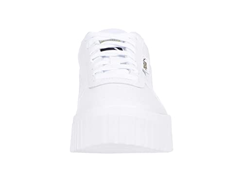 Image of PUMA Womens Cali Platform Sneakers Shoes Casual - White