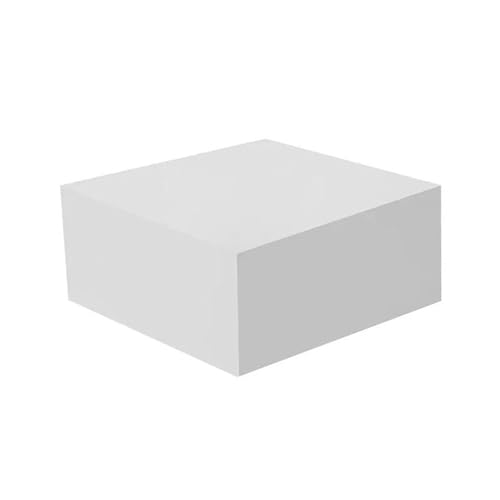 Présentoir sur pied noir – 30 x 30 x 100 cm Cube Rack pour fleurs, desserts, décoration de mariage et modèles artistiques – Piliers élégants pour événements