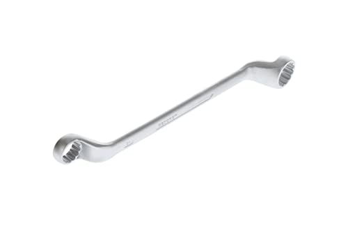 GEDORE Double-ended ring spanner, AF 24+30 mm, Offset, 5° angled, Slender, Bi-hex, UD profile, Spanner, 2 24X30 - Image 3
