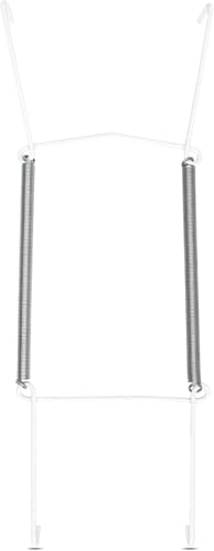 Invisible Plate Hangers for Wall | Decorative Dish Display Holders Hanging Wires Spring Hook Holder Fit to Hang on Wall (White Plate Hanger) (26 - 36 cm)