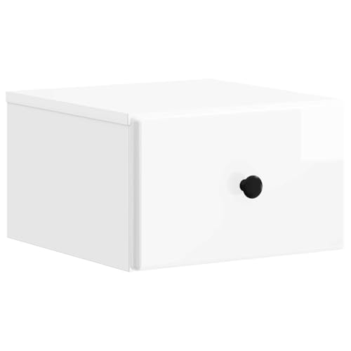 Table de chevet murale pour petit espace de chambre et studio urbain