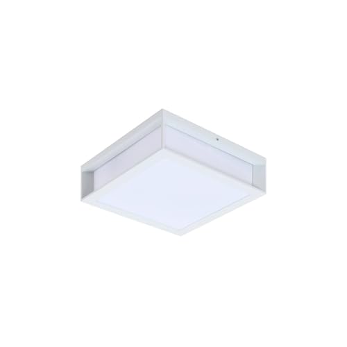 Lindby Lámpara de pared exterior Sivana (Moderno) en Blanco hecho Aluminio (2 llamas, E27) lámparas para aplique lámpara LED