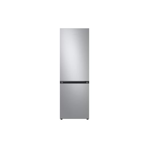 Samsung 4 Series Frost Free Classic Fridge Freezer, Features a Big Door Bin and a Wine Shelf, With All Around Cooling & SpaceMax Technology, Silver, RB34C600ESA/EU