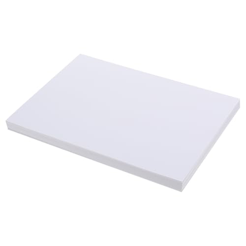 Papier Photo A5 Blanc 100 Feuilles, Papier Couché pour Imprimante