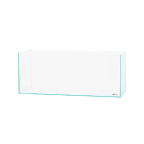 Image of LANDEN Aquarium Long 3.5 Gallon Ultra Clear Glass Rimless Fish Tank 45LG