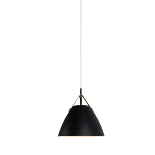 Suspension rétro vintage noire pour recréer l'ambiance chaleureuse des repas d'antan