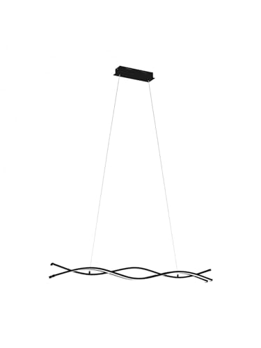 Lustre à LED moderne de haute qualité noire GL0433 pour salon