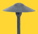 Corona CL-616-BK -Low Voltage/ 12V Area Light Aluminum Umbrella, Black