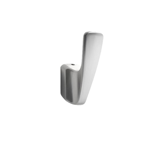 PEKMAR Ganchos multiusos de pared detrás de la puerta, gancho para colgar ropa, bata de baño, toallero, accesorios de cocina, gancho para estante, accesorios, plateado