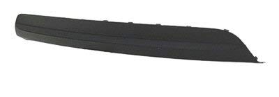 Fitrite AutoParts New Rear Lower Bumper Cover For 2010-2013 Kia Forte, EX/LX Sedan Models, Black Textured, No Exhaust Cut Out KI1115100