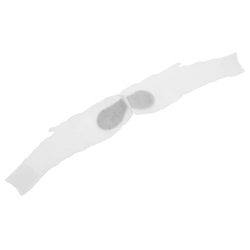 BELLIFFY ベビーアイ お昼寝 眼帯 幼児用の アイカバー 新生児のための の目の保護 用の アイシールド の目の 目隠し 不織布 白い