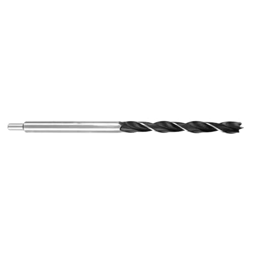 GRAPHITE Forets à bois extra longs - Diamètre 4-24 mm - Tige cylindrique pour bois et contreplaqué - Durable et précise pour les professionnels et les bricoleurs - Idéal pour le perçage en profondeur