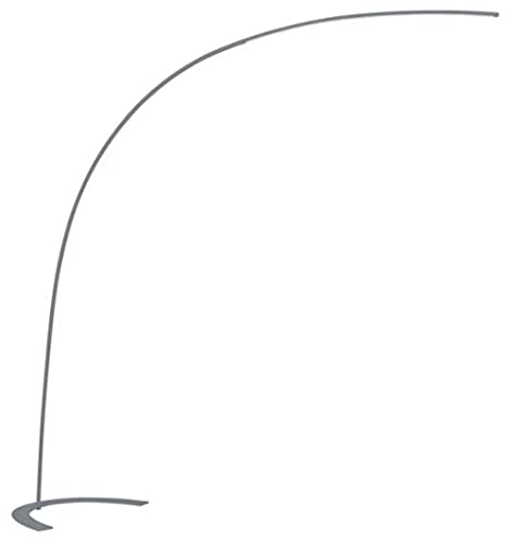 Trio Leuchten Bogenleuchte Shanghai 427511887, Metall titanfarbig, inkl. 18...