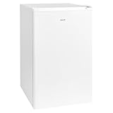 Abode Under Counter Fridge 50cm Wide Freestanding White 114 Litre Removeable Glass Shelves & Drawer, Adjustable Feet & Reversible Door A85UCLF504E1W (New 2025 Model, White)