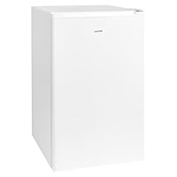 Abode Under Counter Fridge 50cm Wide Freestanding White 114 Litre Removeable Glass Shelves & Drawer, Adjustable Feet & Reversible Door A85UCLF504E1W (New 2025 Model, White)