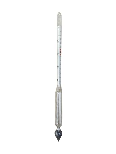 Baume Hydrometer 0/40 Salinometer (Sodium Cloride) (LSBH01) Scientific Salt Hydrometers Measure Sodium Chloride or Calcium Chloride
