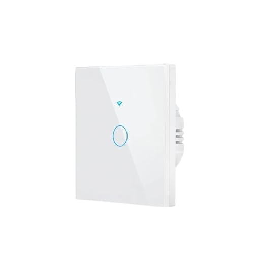 Interrupteur mural en verre RF433 wifi 1 bouton à 4 boutons pour domotique