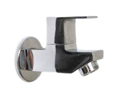 Stainless Steel taps for Bathroom and Kitchen taps with Chrome Finish Stylish Tap for All Purpose Water Tap (Sliver)