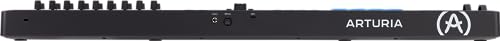 Image of Arturia KeyLab Essential 61 mk3 MIDI Controller with 61 Velocity-Sensitive Keys, 9 Encoders, 9 Sliders, 8 RGB Pads - USB-C, Midi Out, LCD Screen, Bundled Software and DAW Integration - Black