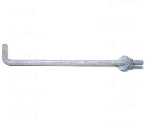 Hard-to-Find Fastener 014973147495 Anchor Bolts, 5/8-11 x 16, Piece-10