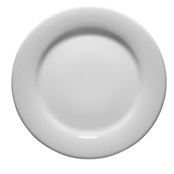 METRO Professional Assiette plate Sumba, porcelaine, ¯ 21 cm, blanche, 6 pices