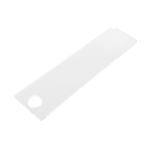 SUPVOX Snowboard Waxing Accessories Acrylic Scraper for Ski and Snowboard Clean Tune