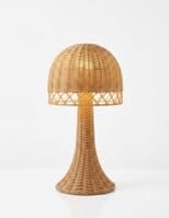 JM0037 Decorative Table Lamp 52 cm Height Iron Metal Lamp with Glass Shade 25 cm Diameter Warm Light Bedside Lamp for Living Room Bedroom Office Study Table Decor Vintage Modern Home Lighting-image-18