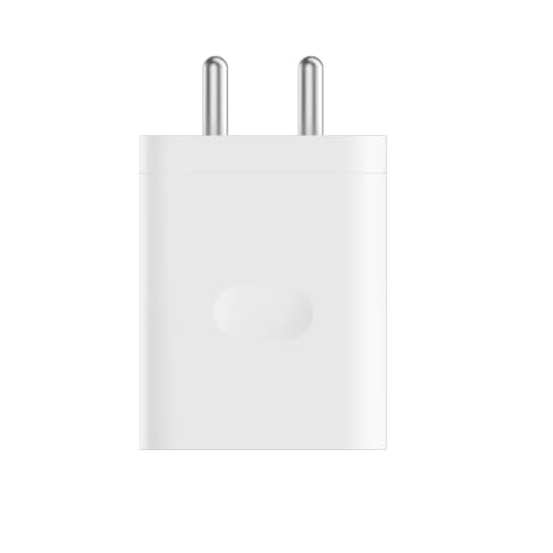 Image of 45W SuperVOOC Fast Charger Adapter with USB to C Cable Compatible with Oppo A78 5G / A79 / A59 / A3 Pro / K12x / F27 / F27 Pro 5G / Reno12 F 5G (45 W Adapter & Cable)