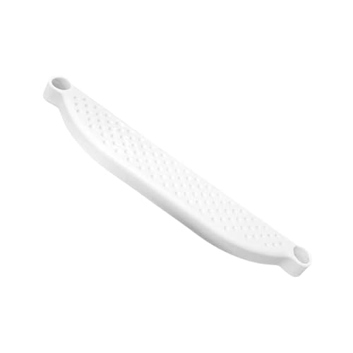 Reposapiés para trona: reposapiés de PVC de altura ajustable con 2 abrazaderas seguras, soporte ergonómico antideslizante para bebés pequeños, accesorio para reposapié de silla alta fácil de limpiar