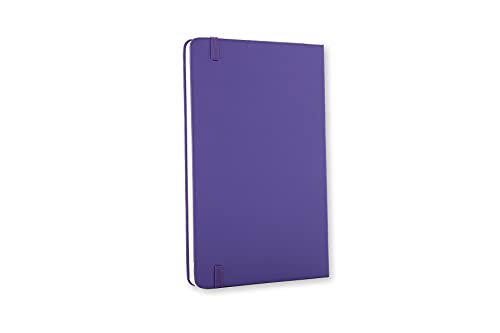 Moleskine Classic Notebook, Hard Cover, Large (5" X 8.25") Ruled/Lined, Brilliant Violet, 240 Pages #TOP29