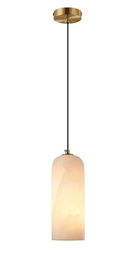 Suspension îlot de cuisine lumière en marbre pour salle à manger