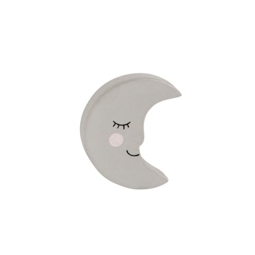 Sass & Belle Sweet Dreams Moon Grey Drawer Knob