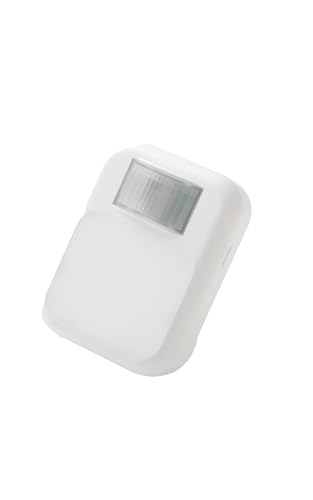 人感 センサーライト 室内 フットライト【明るさ調節10段階×点灯時間4段階設定可能×コンセント式で省エネ×電球色 暖色と白色照明を選べる】 (折り畳み式ホワイト)