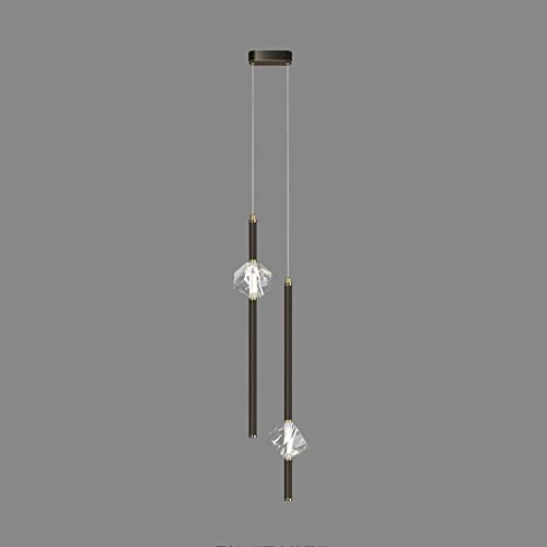 Lampe suspension longue pour supprimer les zones d'ombre sur l'îlot