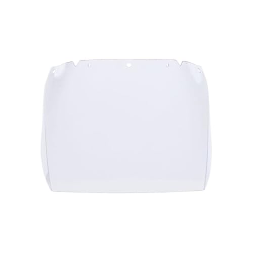 MSA 10115840 V-Gard Protector facial, capacidad, volumen, policarbonato, 8 x 17 pulgadas, transparente ✅