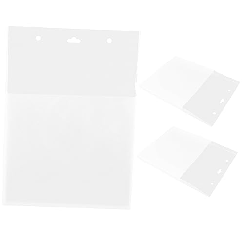 FUNOMOCYA 3Pcs Wall Mounted Document Organizer for Office Lightweight Hanging File Pockets for Magazines Files and Mail Stain Resistant Design Easy Installation