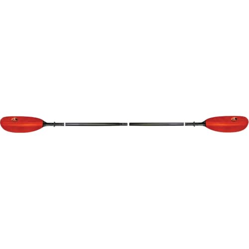Image of ADVANCED ELEMENTS Axis 4-Part Fiberglass Kayak Paddle, 230cm, Black /Red