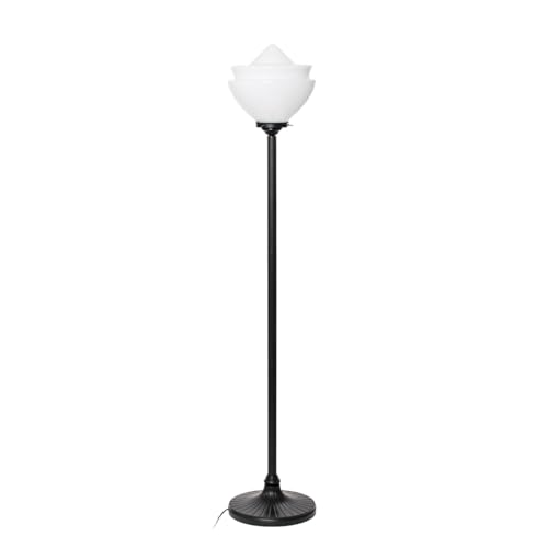 Lampadaire Deco Pointy Large Moonlight Art Deco Trade en verre