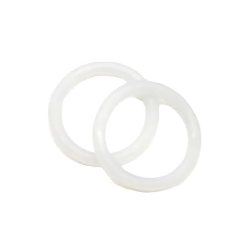 Joints VMQ silicone blanc 31mm durables haute performance contre les fuites d'eau