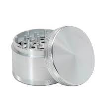 Aluminum Spice Grinder, 2.5 inch (Silver)