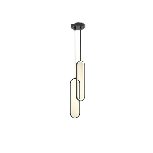 Luminaire de salle à manger suspension minimaliste nordique noire pour décoration moderne