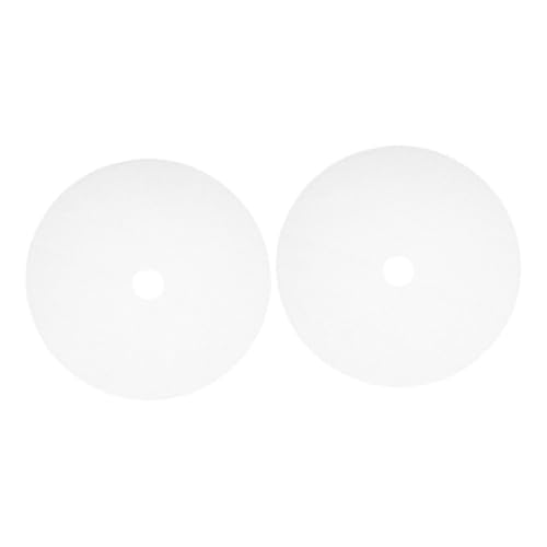 Zerodeko 2Pcs Round Silicone Dehydrator Mats for Food Drying Non Stick Reusable Fruit Sheets Silicone Jerky Sheets Compatible with Dehydrators