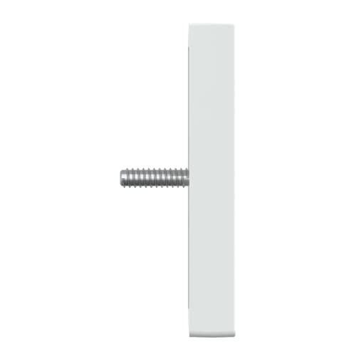 Schneider Electric Merten Zentralplatte für Antennensteckdosen, System M, aktivweiss glänzend, Artikelnummer 296725