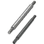 Both Ends Stepped and Tapped or Not-Tapped Precision Linear Shaft 20mmX400mm 1pc