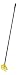 Rubbermaid Commercial Products Invader Side Gate Wet Mop Handle, 54-Inch, Fgh145000000