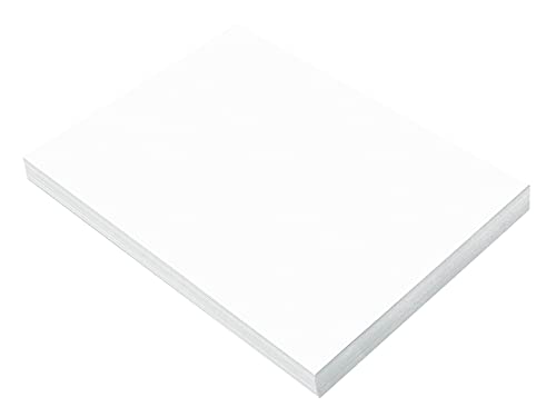 Image of Prang (Formerly SunWorks) Construction Paper, Bright White, 9 inch x 12 inch, 100 Sheets